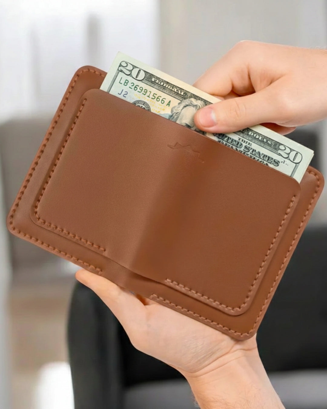 MODISTIAZ Maxi Wallet — Genuine Leather