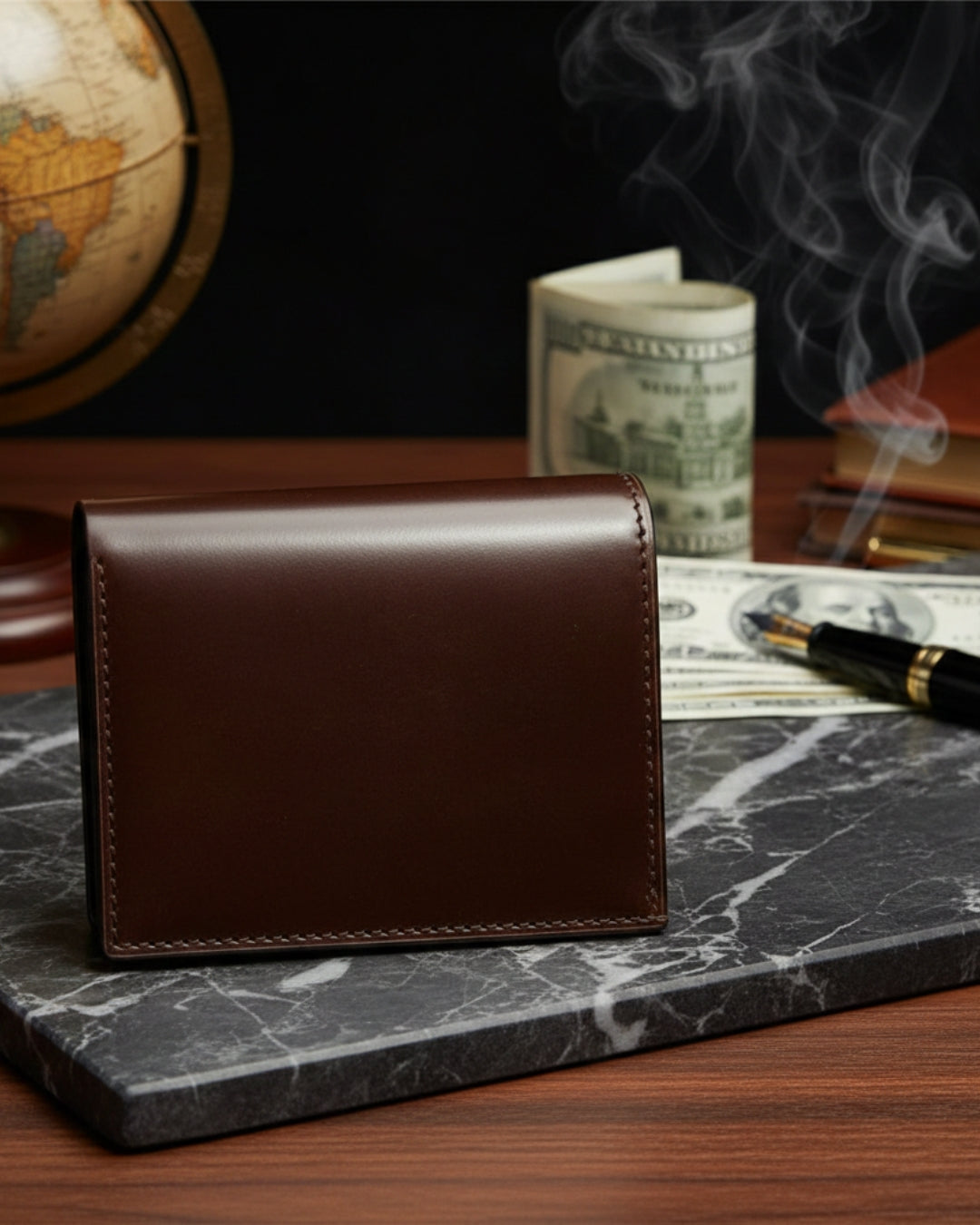 Maxi Wallet — Genuine Leather