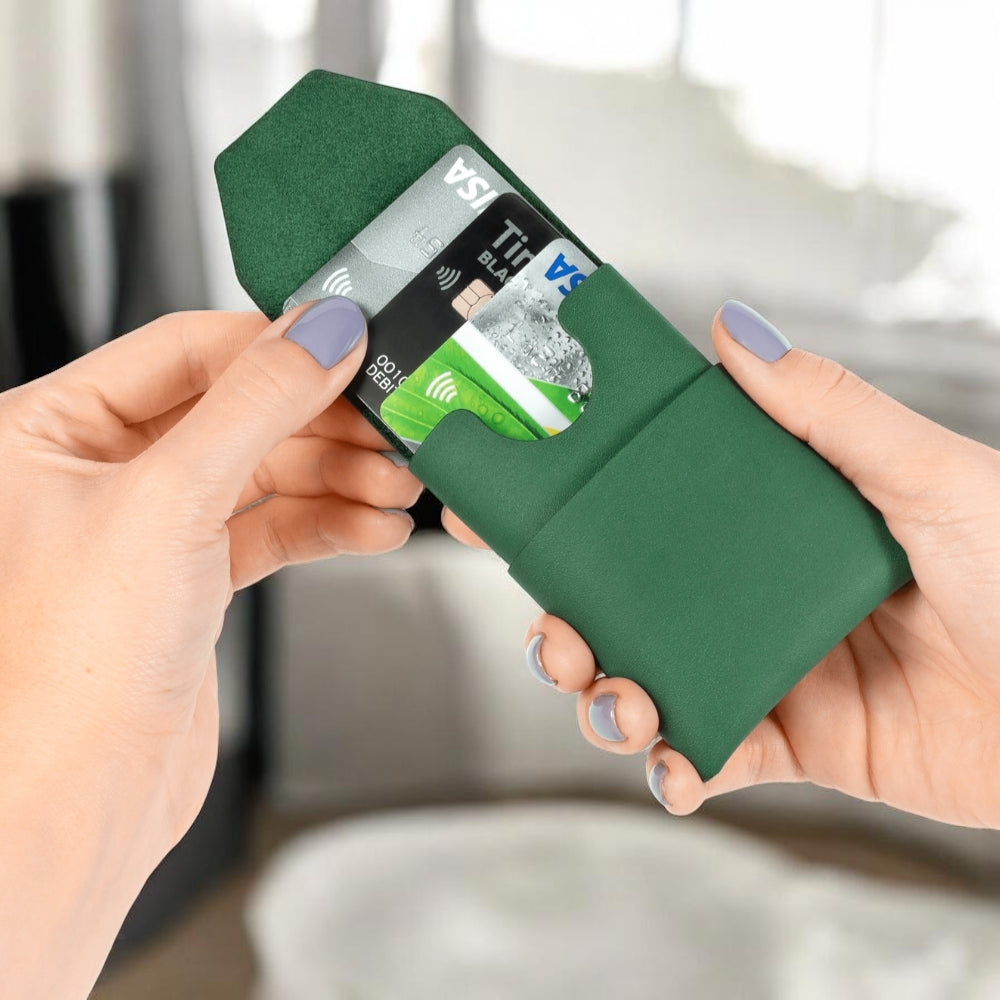 Porte-cartes Origami