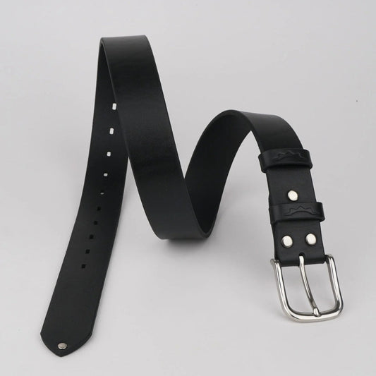 Ceinture homme Denim noire