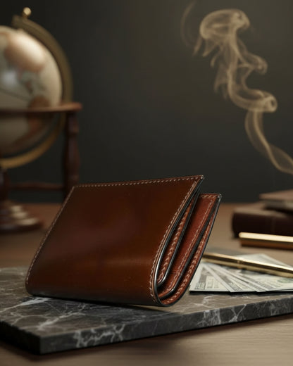 Maxi Wallet — Genuine Leather