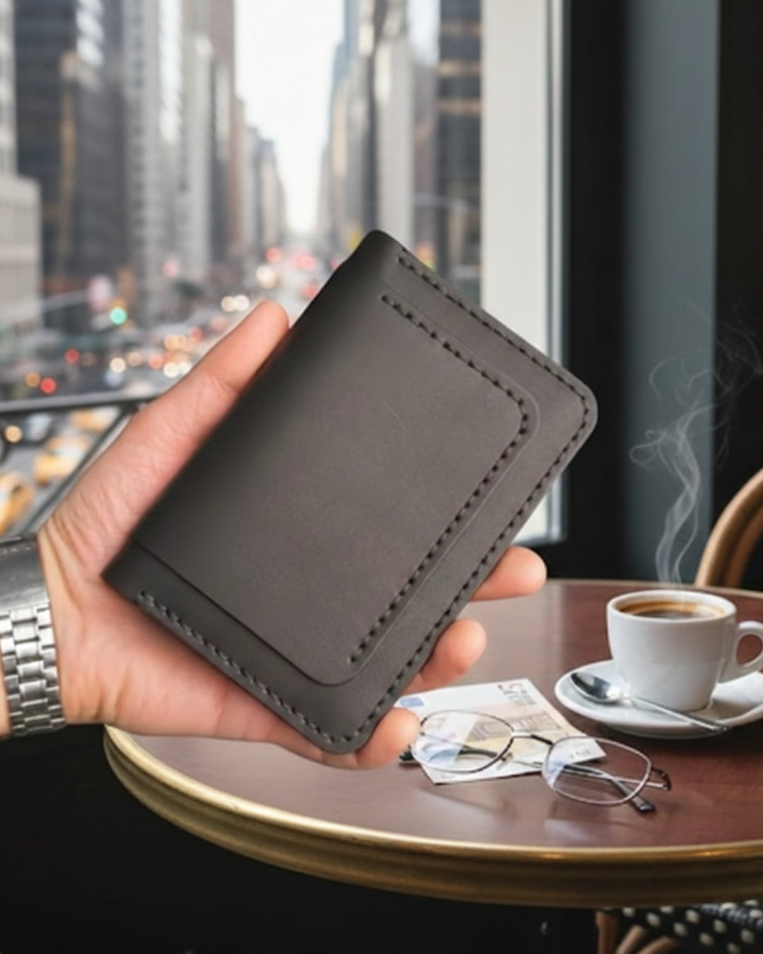MODISTIAZ Maxi Wallet — Genuine Leather