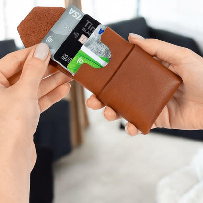 Porte-cartes Origami