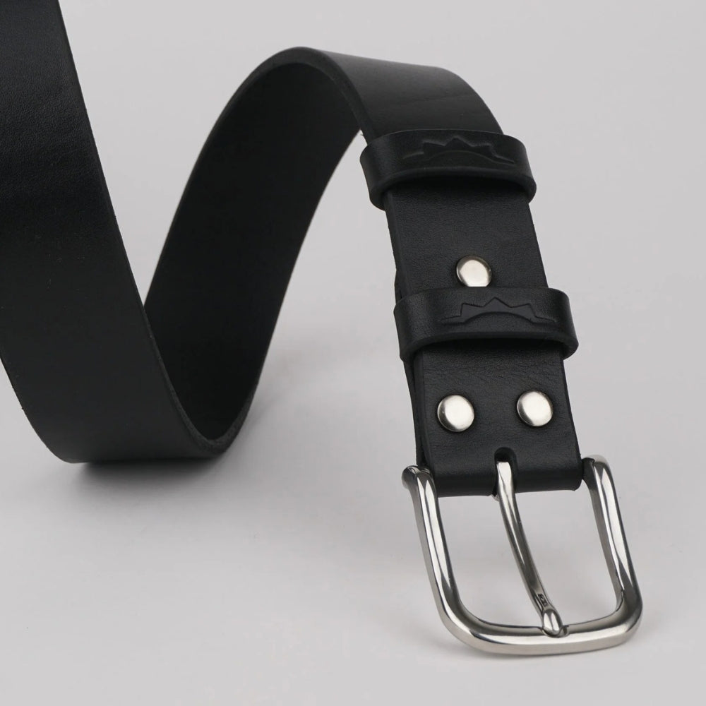 Ceinture homme Denim noire