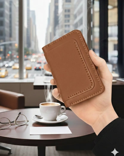 MODISTIAZ Maxi Wallet — Genuine Leather