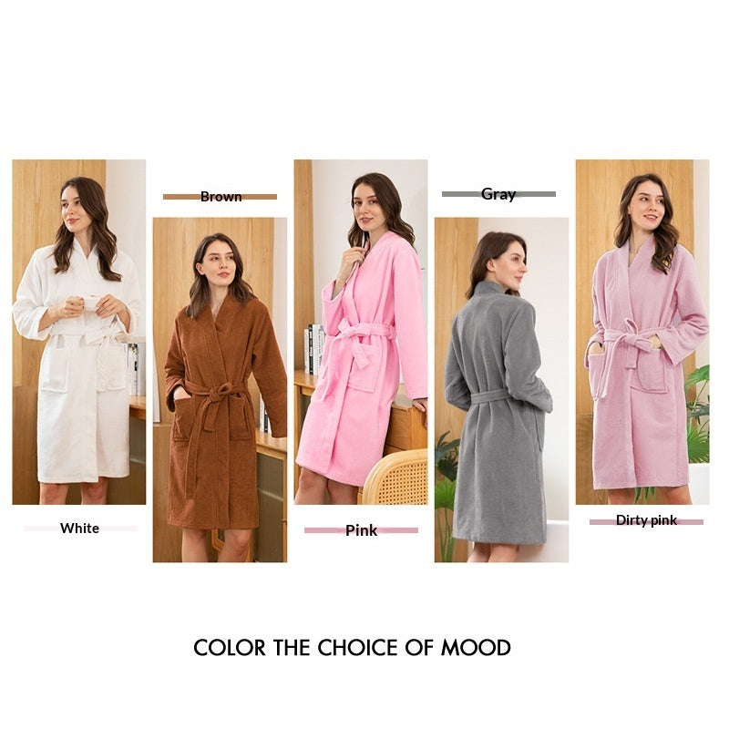 Peignoir Épais Séchage Rapide Ultra-Doux